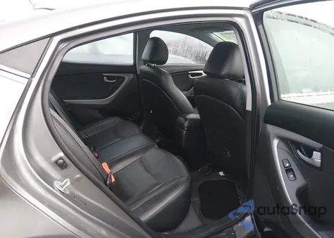 2014 Hyundai Elantra Limited из США, поврежденный, VIN 5NPDH4AE5EH473219